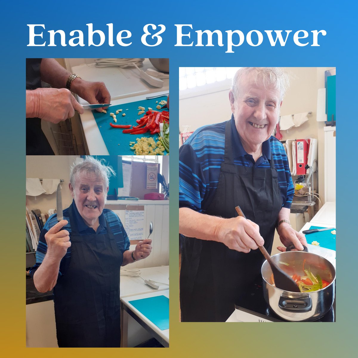 effroproject's tweet photo. We need to see more images of younger people with #dementia using sharp knives and cooking on gas hobs! #breakthestigma 
Thanks for having us today @plant2plateuk https://t.co/q2AE8BmfRX