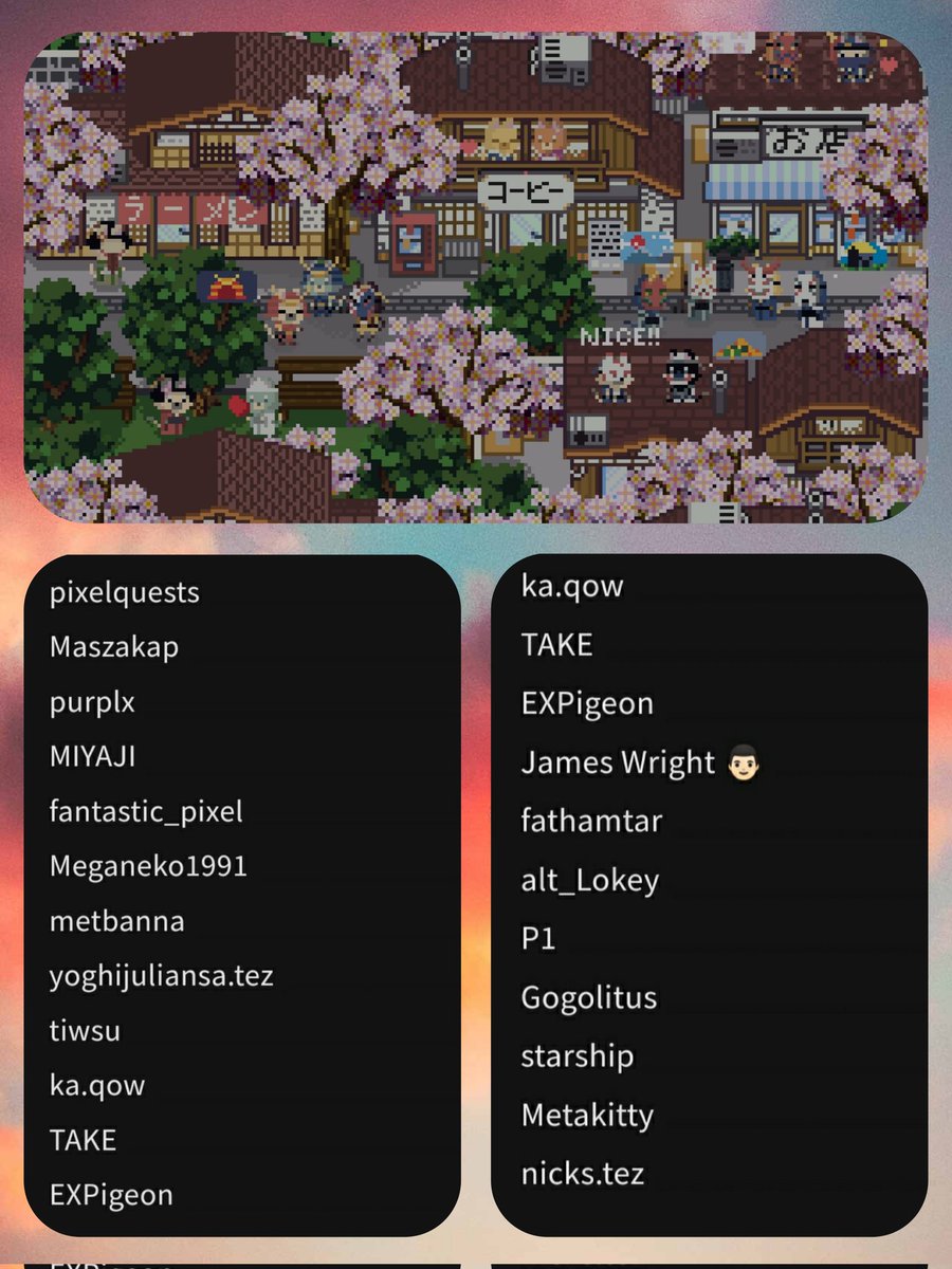 🇯🇵 SOLD OUT 🇯🇵
🎉Thank you so much for your assistance with this project. I pledge to strive diligently to improve. Thank you to all of my collectors and friends for their unwavering support.🙏🥰
#nftcollector #CleanNFT  #tezosjaponica #tezos  #tezosart #tez  #teiaart #objktnft