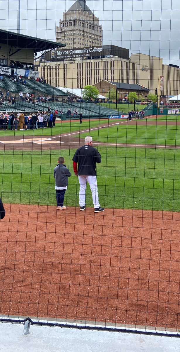 Mrs. Gutberlet’s class won the Red Wings trip! Despite the rain we had a great time! We even had an honorary coach and a game starter!