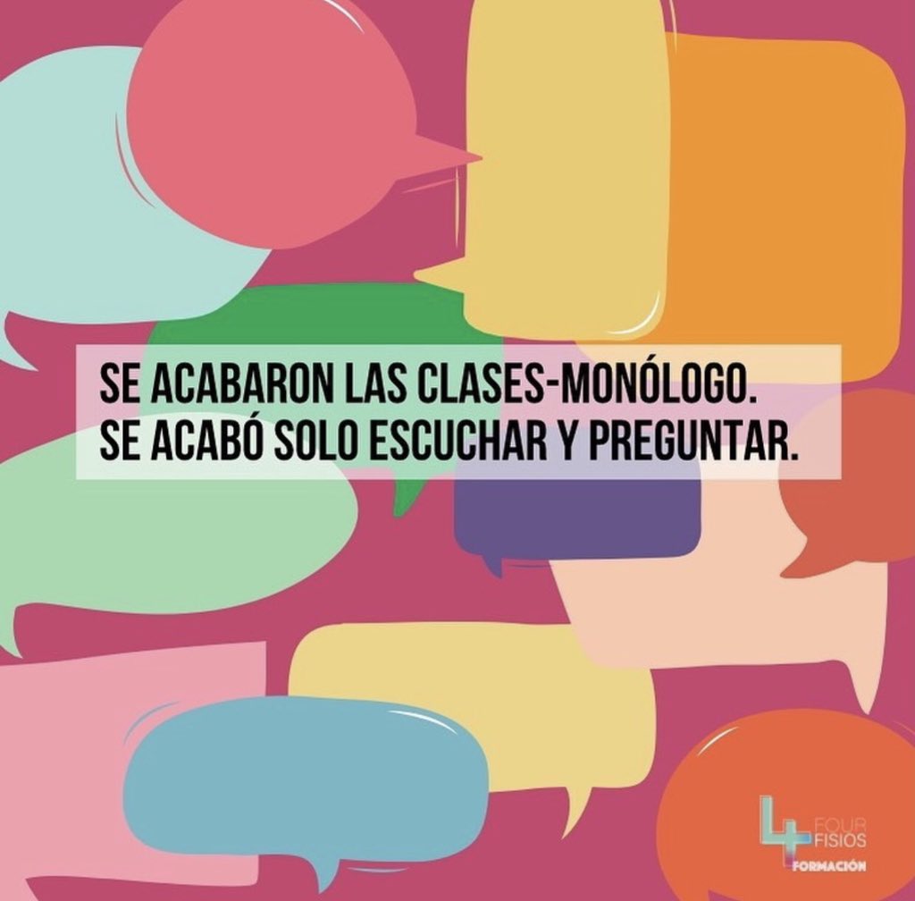 4Fisios's tweet photo. Las clases y las formaciones pueden ser de muchas maneras @4Fisios 🤘 https://t.co/IWtla3WXi3