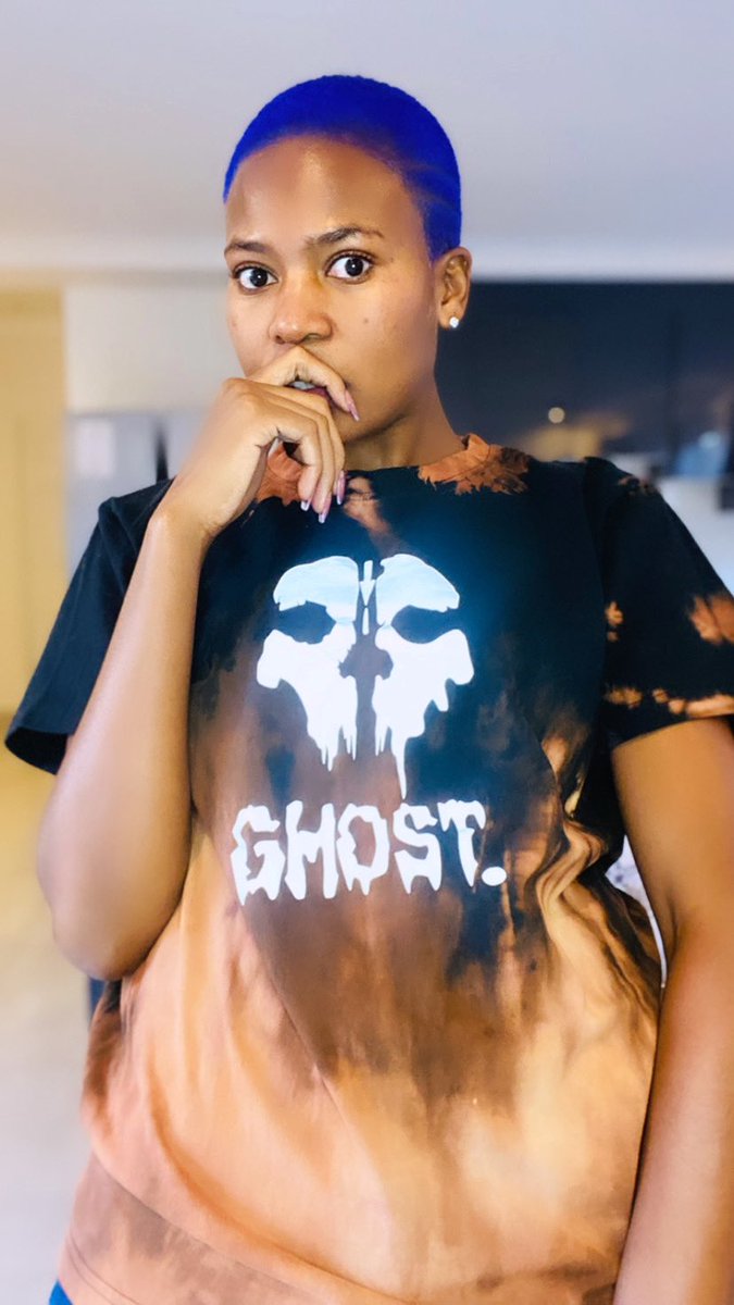 As I wait for #UyangifakaMusicVideo on my Ghost Merch &
May God bless @DJTira 
 #ThembaXDjTiraXImbizo #GhostEP