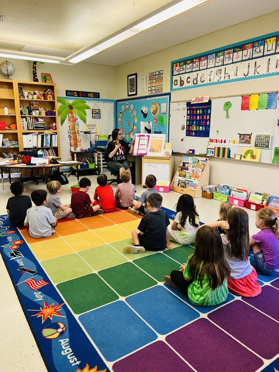 It’s a great day in TK. #rcsdcrestmont