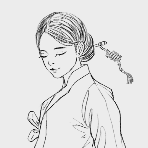 Hanbok Drawing PNG Transparent Images Free Download  Vector Files  Pngtree