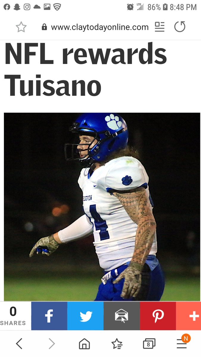 TMakiva's tweet photo. @FBUcamp Miika Tuisano #44 #6 MLB OLB RB DE https://t.co/NoswoUd9Ao