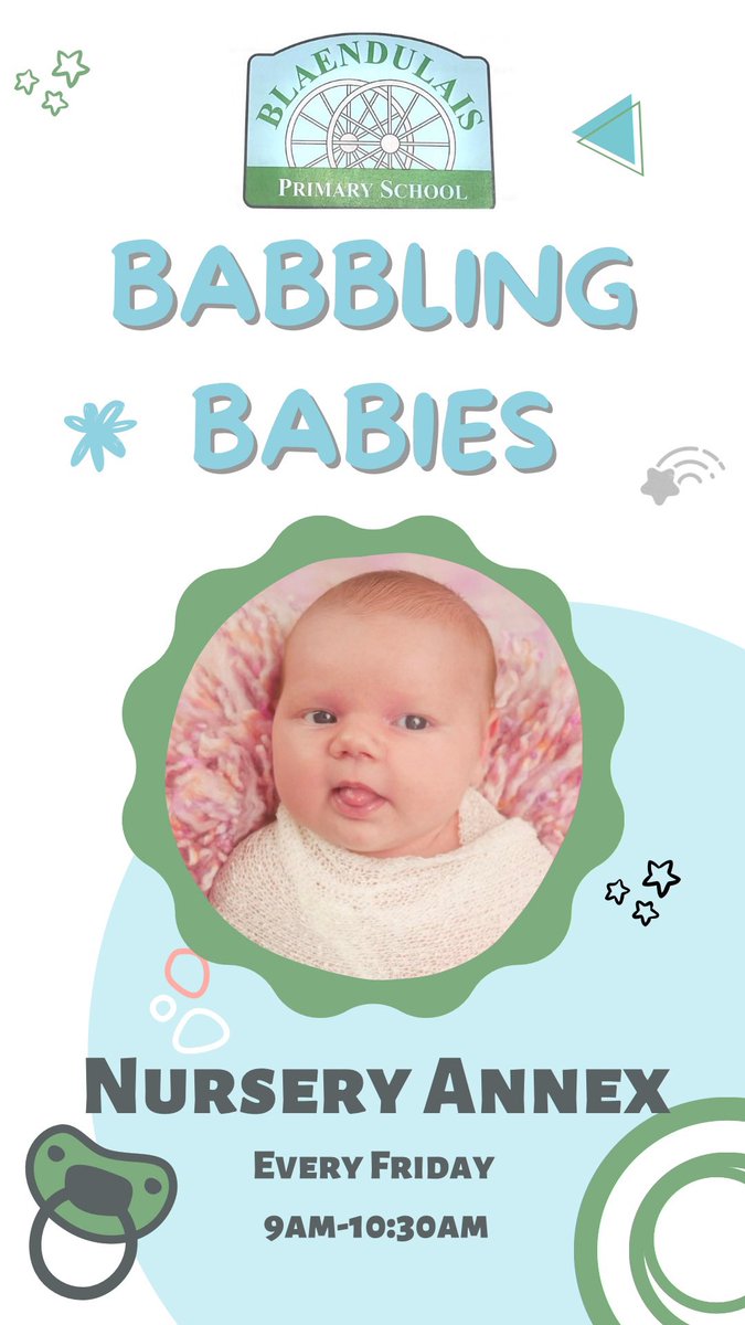 Babbling Babies sessions will be starting back every Friday (From 10th June), 9-10:30. Open for children 0 and 18months, come along and join in with this stimulating and fun session! 

We have 6 places available, so contact the school to let us know if you would like to attend.