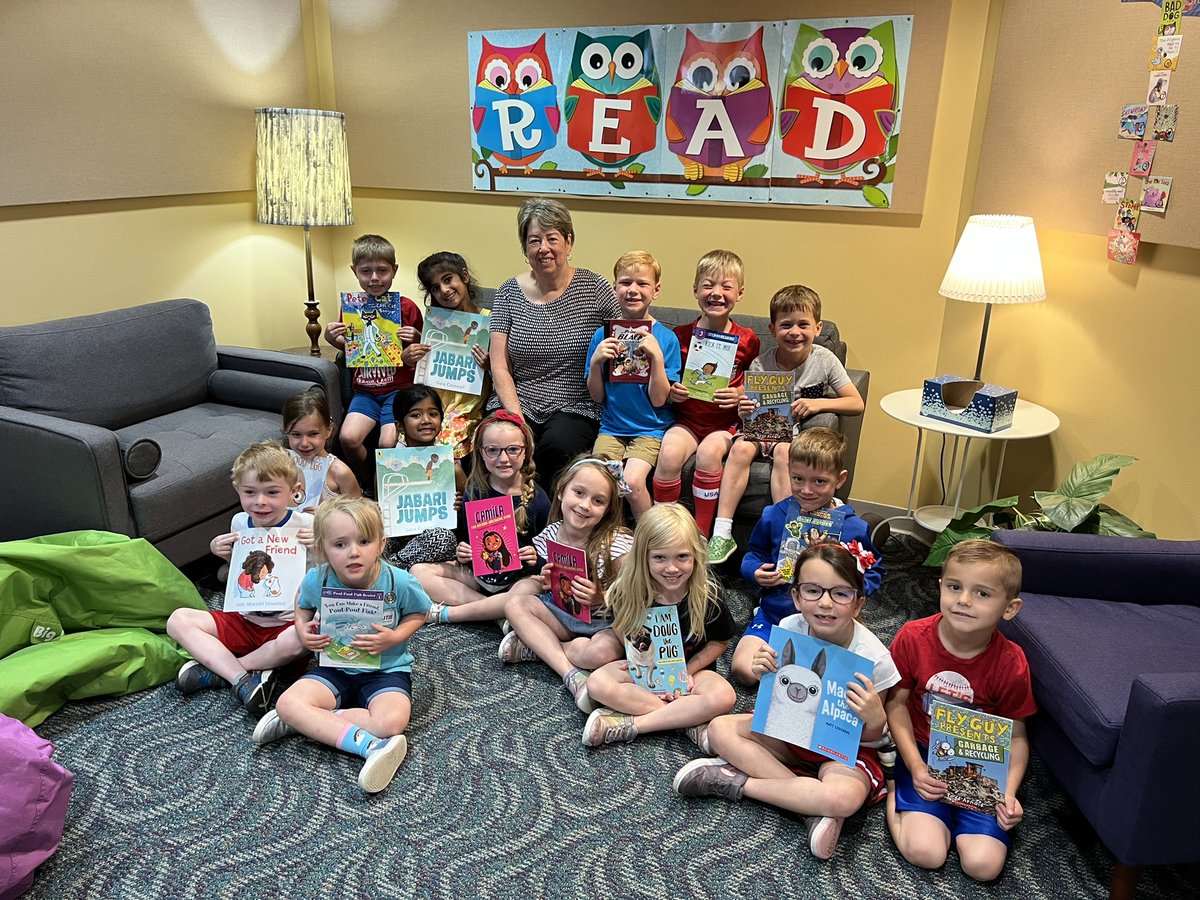 Kellison was awarded a gift of books from <a href="/FirstBook/">First Book</a> which is a nonprofit social enterprise focused on equal access to quality education for kids and educators.  Through their generous gift, each student in our class received a book to keep. Thank you!📚📖

Happy summer reading!