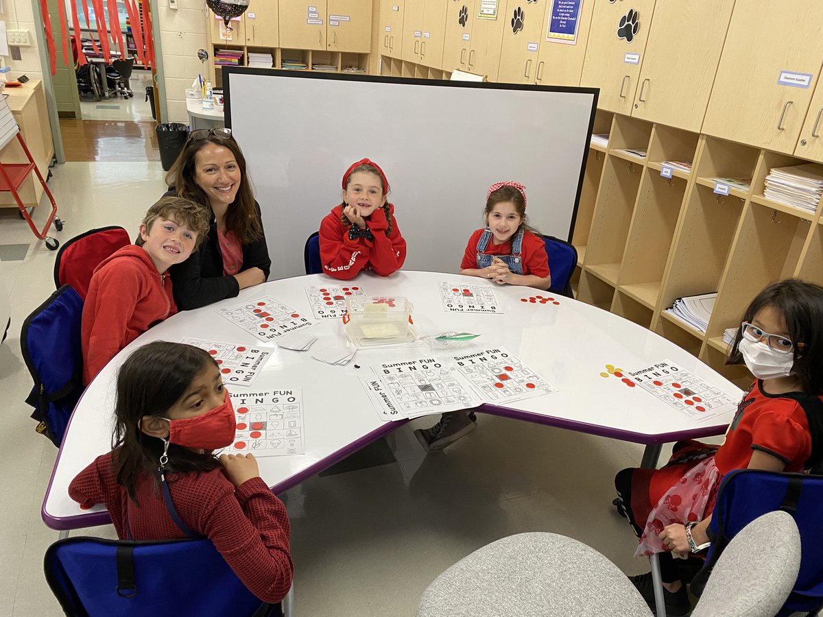 1D RED Day celebration for the last day of Team Read in first grade! We grew so much as readers and can’t wait to grow more this summer as we Read Every Day! #cherokeeinspires #findingjoy67 #cherokeestrong @juliedombai <a href="/LeannZanardo/">Leann Zanardo</a> <a href="/MrsJPasinato/">Julie Pasinato</a>