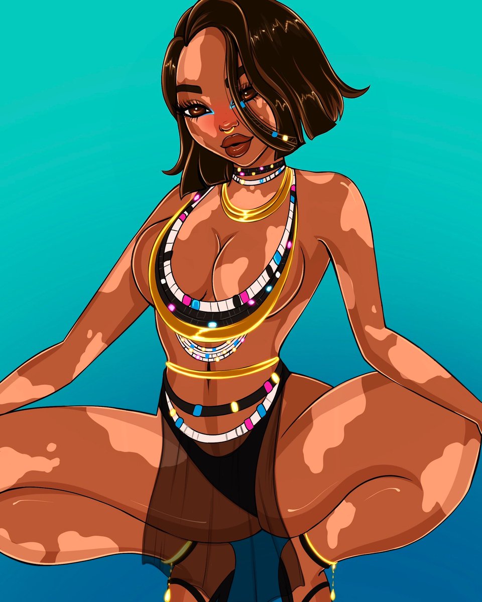 thestripclubnft's tweet photo. Welcome our 6th BADDIE. Together we'll name her as a community! Our North American girl 🥵Born in Antigua, she loves to bring culture to her outfits and she represents 🙌🏼 We continue to push liberation &amp; empowerment for ALL people in SW. All womxn are recognised &amp; valued here 🔥 https://t.co/ueWGHWgsa7