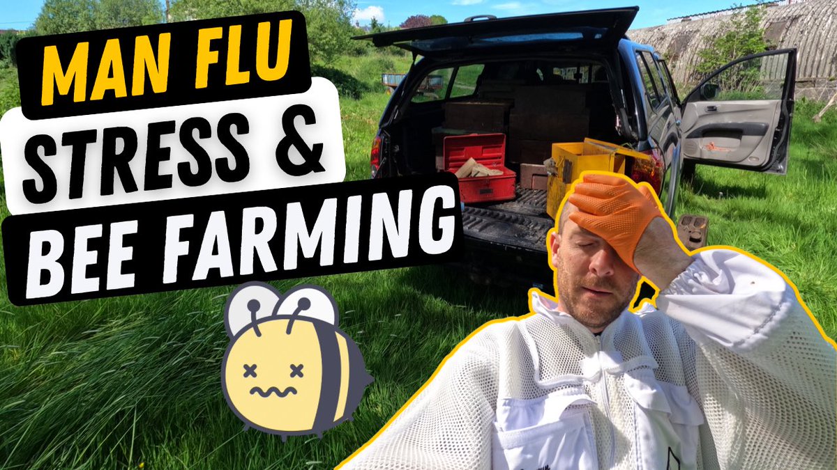 GwenynGruffydd's tweet photo. Our latest YouTube video is now live! Struggling with man flu and a huge work load!

https://t.co/JeozraM9lY https://t.co/vZv5iveATR