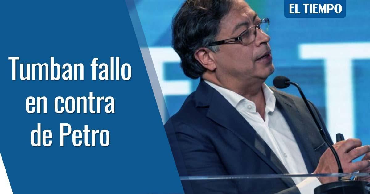 🚨 Tumban fallo fiscal contra Gustavo Petro (<a href="/petrogustavo/">Gustavo Petro</a>) por bajar tarifas de TransMilenio.

Le contamos todos los detalles vía <a href="/Uinvestigativa/">UinvestigativaET</a>  ► eltiempo.com/unidad-investi…