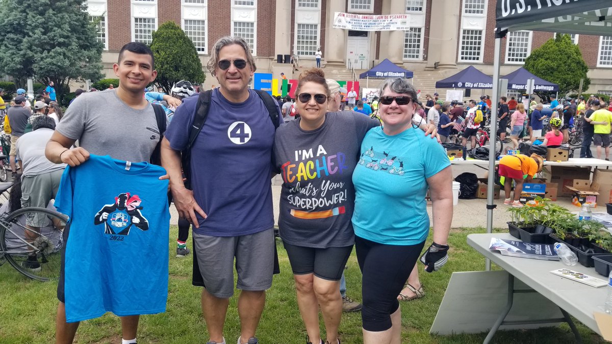 ABMMfinancial's tweet photo. Last weekend, ABMM family & friends participated in the Tour de Elizabeth, a 15-mile bike ride, to benefit @gwelizabeth a non-profit org committed to building healthy, sustainable and equitable communities. A good ride was had by all!
#TourdeElizabeth
#CityofElizabethNJ
#EPSNJ https://t.co/OxRsSZHlfR