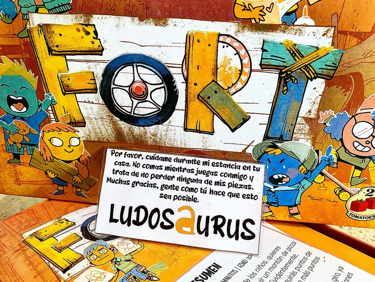 ludosaurus_vlc's tweet photo. Le teníais ganas a este Fort ¿eh? 😅
Con un 77% de los votos a su favor, este juegazo de @2TomatoesGms se gana el privilegio de estar en la Estantería de Alquiler de #juegosdemesa de #ludosaurus
A partir de ya mismo podéis alquilarlo para empezar a bajarle el precio 😊🦕 https://t.co/v8OzTSyG68