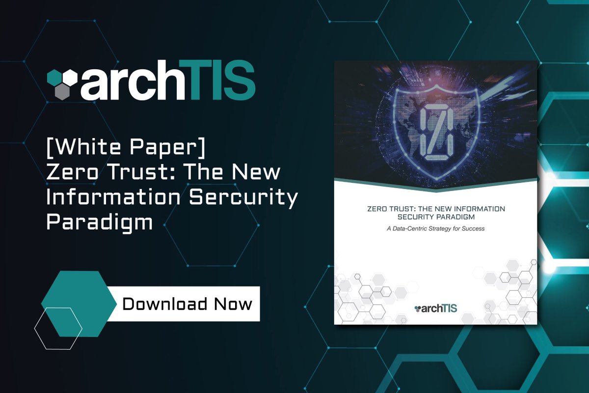 arch_tis's tweet photo. What is Zero Trust Access and How do you Employ It? Learn how a Zero Trust Access model centers its controls directly around the data vs the systems and applications that it sits behind. https://t.co/S83Vi4jsP9 #zerotrust #infosec #zerotrustaccess https://t.co/ku9qvUZJa0