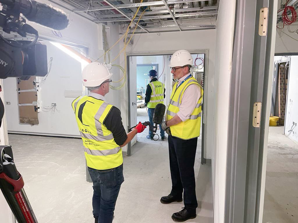 King's College NHS on Twitter "🎤 Reporter Karl Mercer interviewed