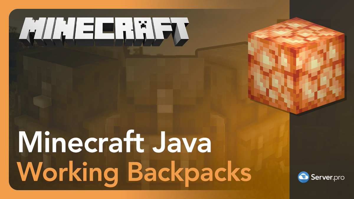 How to Get Backpacks in Minecraft with NO Mods - Minecraft Java
youtu.be/xRVwcGyYEM0