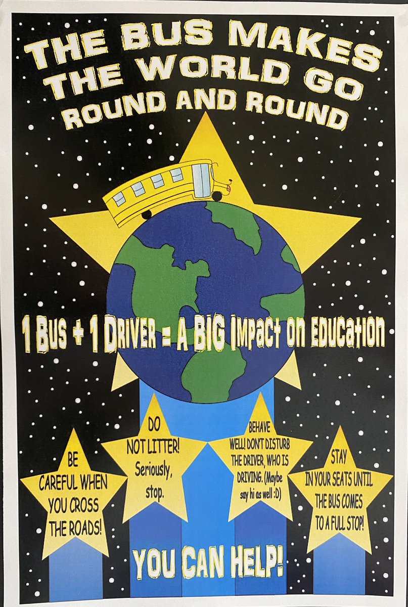 Congratulations to CHS senior Alexis Kam for creating this poster which earned 1st place in the American School Bus Council’s Annual Poster Contest, hosted by the School Transportation Association of MA. This year’s theme was “1 Bus + 1 Driver = A BIG Impact on Education”.