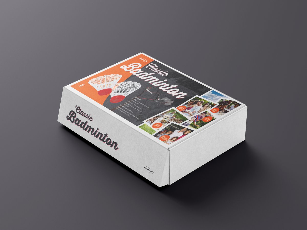createwithKURTZ's tweet photo. For over 100 years, Hedstrom Entertainment has been one of the leading manufacturers and distributors of children’s toys. They came to us to design some concepts for their badminton and washer toss package design. We came up with these packaging concepts to help Hedstrom. https://t.co/giSpxjLbpT