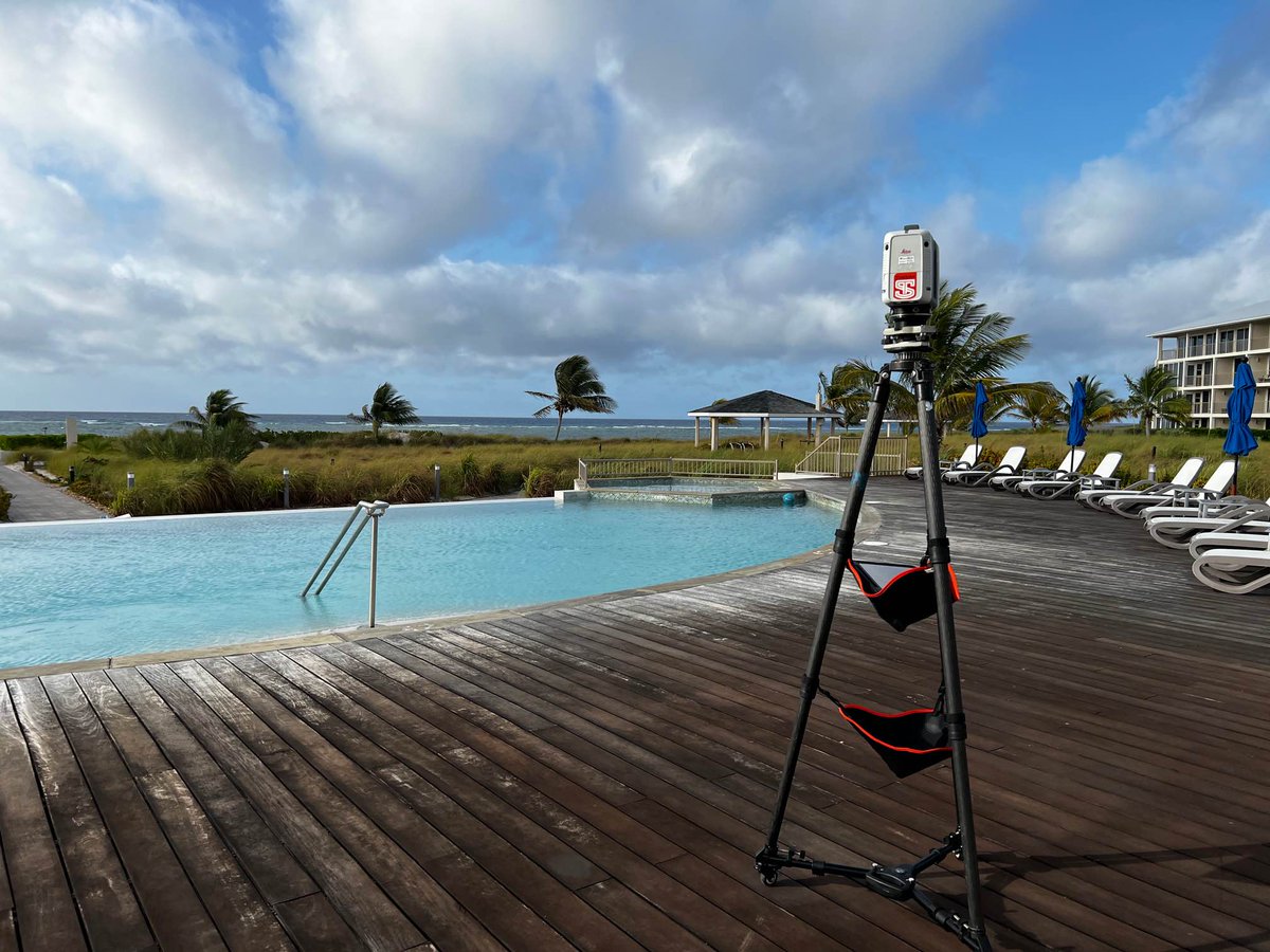 Turks and Caicos, anyone? A few lucky team members enjoyed breathtaking views while scanning a resort. #TrueScan #3DLaserScanning #InternationalBusiness