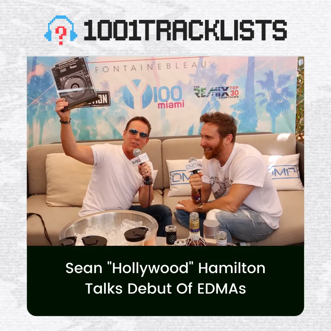 Having produced the famed Miami Music Week Remix Awards, iHeart Radio legend <a href="/HollyHamy/">Hollywood Hamilton</a>'s just launched his newest concept and Remix Awards successor, the EDMAs! Read on to learn more and vote here 🗳️: edmawards.net/voting/ 

➡️ 1001tracklists.com/stories/rb6w22…