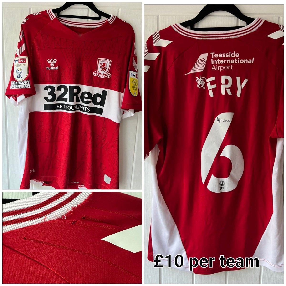 ***Please read and share**

Dael Fry matchworn shirt for a great cause!

Retweets sell teams 👍

#UTB #Boro