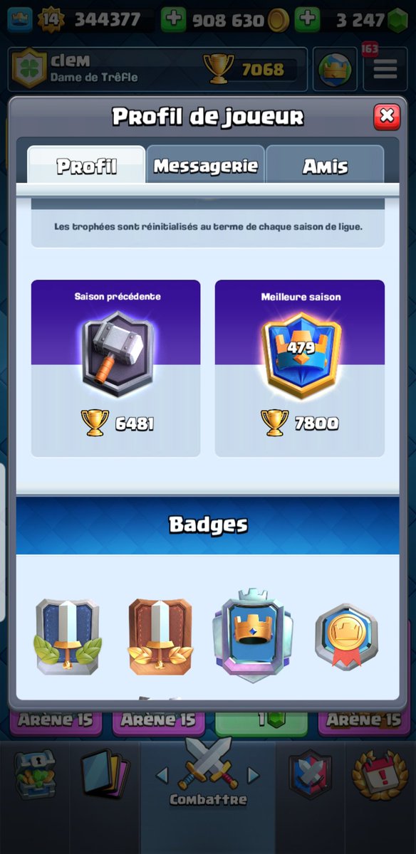 Follow me
Like and RT
Comment your nickname and i add you
link.clashroyale.com/?clashroyale:/…