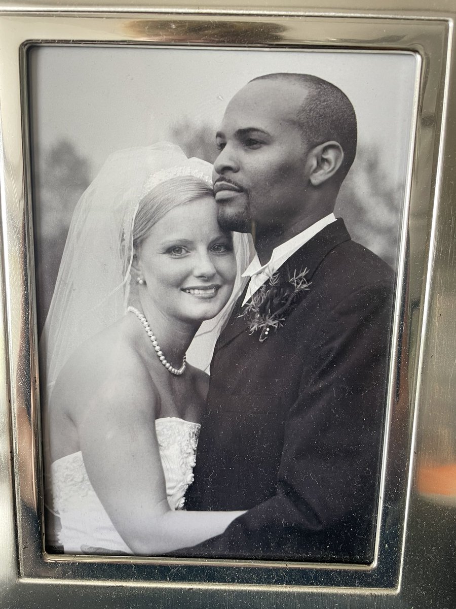 Celebrating 20 crazy years with this guy! 😍 These baby faces had no idea what was in store for them. Thankful to have you thru it all.                                            Love you <a href="/JeromeAdamsMD/">Jerome Adams</a>!