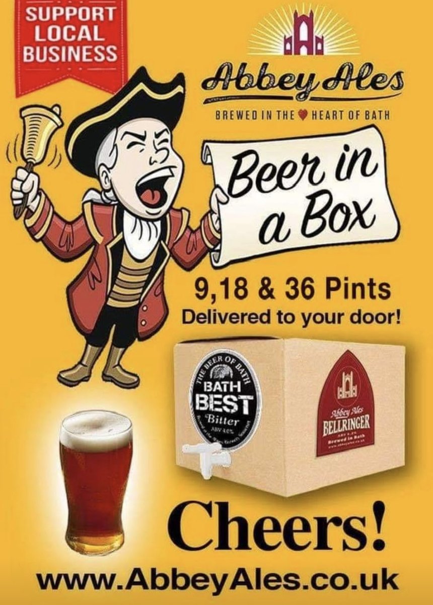 AbbeyBath's tweet image. ⁦@PubsGalore⁩ ⁦@WeLoveBath⁩ ⁦@bathbid⁩ ⁦@CAMRAwessex⁩ ⁦@RugbyBath⁩