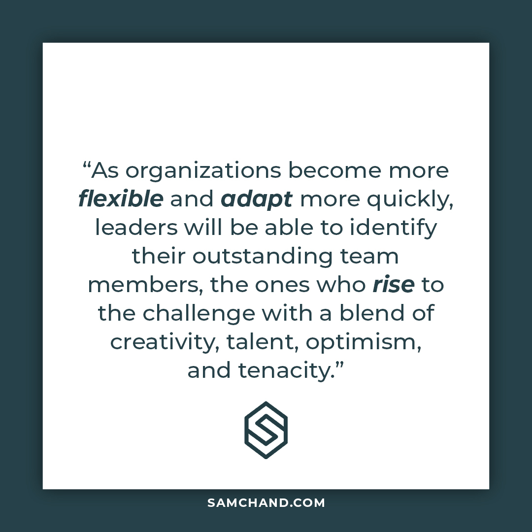 samchand's tweet photo. As your organization pivots, keep an eye out for the stand-out individuals. #SamChand #Leadership #Coaching #Consulting #ChangeHasChanged #Leaders #Flexible #StandOut https://t.co/lyIFeWBvuv