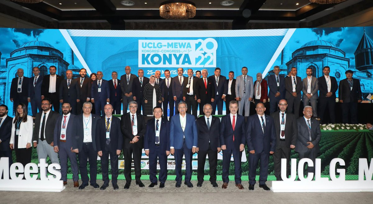 uiAltay_int's tweet photo. I feel honored to host mayors from more than 20 different countries in #MyCityKonya.

Taking our goverment's foreign policy into consideration, we are contributing #localdiplomacy by bringing local leaders from different regions together in #Konya. https://t.co/3W1aH2KJVd