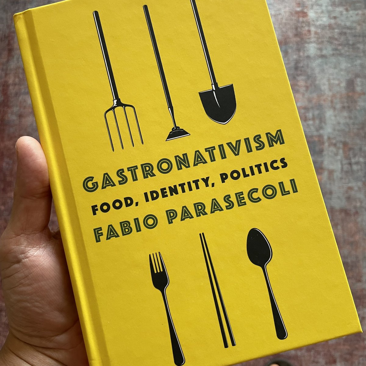 It is here, and it is gorgeous! I just received the advance copies of my new book „Gastronativism.” A joy that never gets old… @CUPPublicity @ColumbiaUP