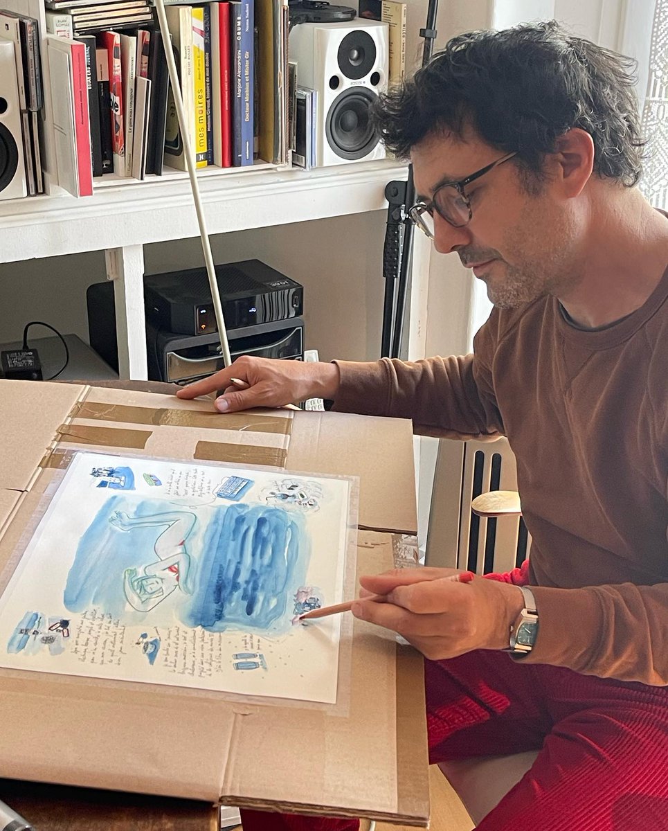 GalerieBarbier's tweet photo. Exposition Dessiner en concert de @albindelasimone et @charlberberian ! Vernissage jeudi 9 juin de 19h à 21h, en présence des artistes . #albindelasimone #charlesberberian #dessinerenconcert #happyend #quatremains https://t.co/eelYOzWJRd