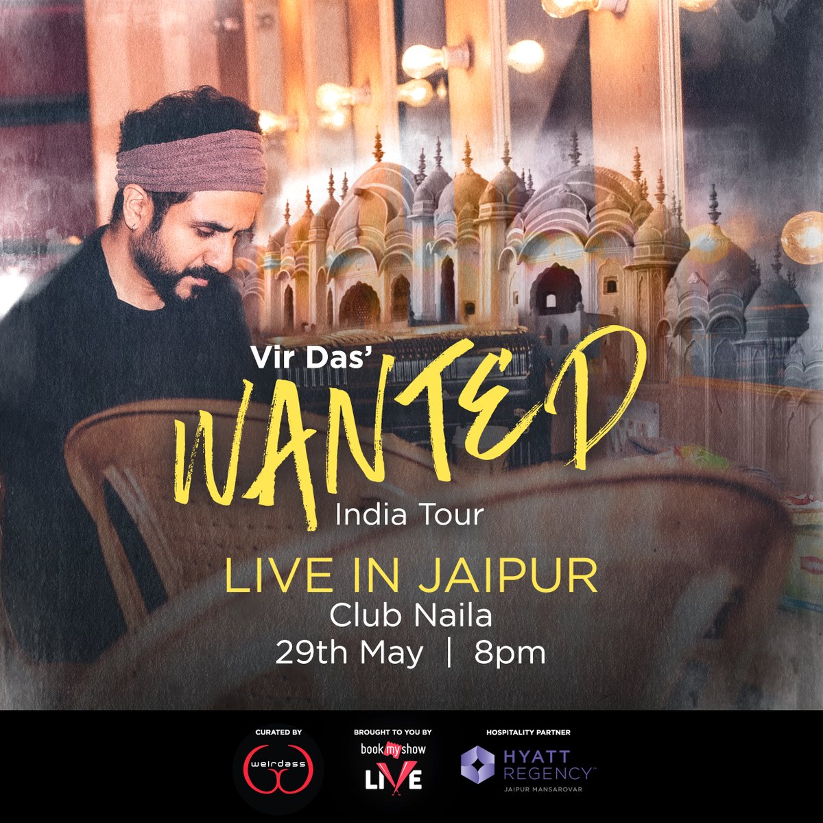 Last few tickets available for #WantedTour in #JAIPUR this Sunday! Get them now bit.ly/Wanted-Jaipur