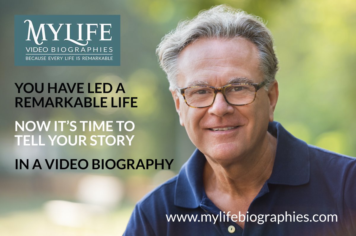 Those that love #familyhistory love to hear stories of their ancestors. Imagine the joy if they had all made #videobiographies detailing every aspect of their lives. 
Make a #videobiography and share your life story with generations to follow. mylifebiographies.com
