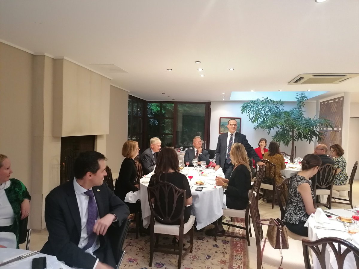 TC_AVBIRDT's tweet photo. As part of the first Turkish Cuisine Week #21-27 May under the auspices of our Presidency, #timelessrecipes of Turkish Cuisine were presented to the guests by our Permanent Representation.
#turkishcuisineweek 
#sustainable
#traditional
#healthy https://t.co/RuC2B2Bxyd