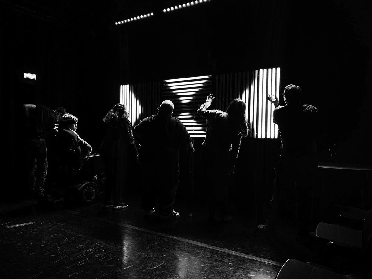 unanimatheatre's tweet photo. 2 DAYS!! 

Our performance of ‘State of Independence’ at @AttenboroughAC is in 2 days! 
Get your tickets for the link in our bio ➡️

#rehearsals #theatre #disabilitytheatre #unanima #learningdisabled #attenboroughartscentre #ACEsupported #inspireyoutharts #oneconversation https://t.co/RnmHtSfUZC
