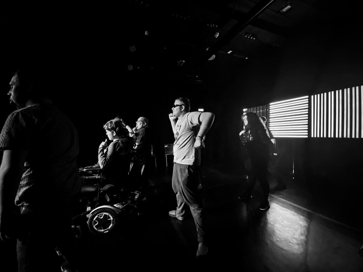 unanimatheatre's tweet photo. 2 DAYS!! 

Our performance of ‘State of Independence’ at @AttenboroughAC is in 2 days! 
Get your tickets for the link in our bio ➡️

#rehearsals #theatre #disabilitytheatre #unanima #learningdisabled #attenboroughartscentre #ACEsupported #inspireyoutharts #oneconversation https://t.co/RnmHtSfUZC