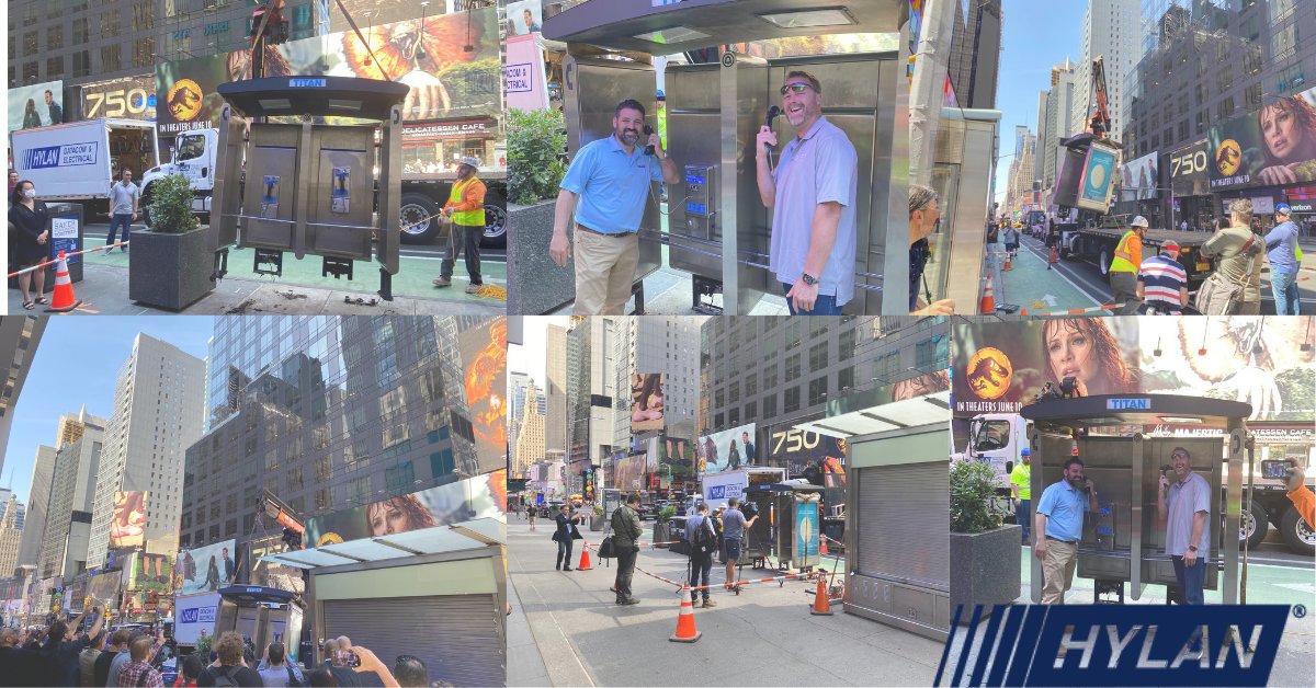 After peaking in the '90's, #publicpayphones have become obsolete due to modern day technologies. Hylan recently removed the last remaining pay phones from #NYC &amp; replaced them with #5G-enabled Wi-Fi kiosks. To learn more, read our latest blog: hylan.com/hylan-helps-ny…