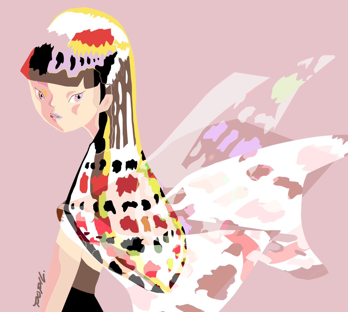 popilart's tweet photo. New drop🌸“Moth girl 蛾“, Rainbow Snacks collection. PFP project by Popil. 1/1 on 6 colors. #NFT #PFP #NFTCommunity #POPIL #OpenSea @opensea
https://t.co/FMEr6J9nlk https://t.co/XjiuINA8F4