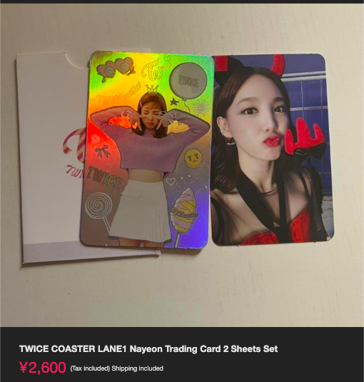 GocoCart's tweet photo. WTS/LFB
TWICE COASTER LANE1 Nayeon Trading Card 2 Sheets Set

@twicertmarketph @twicecart_ph @twicertmarketph @Twicemerchrt https://t.co/IDngv762HX