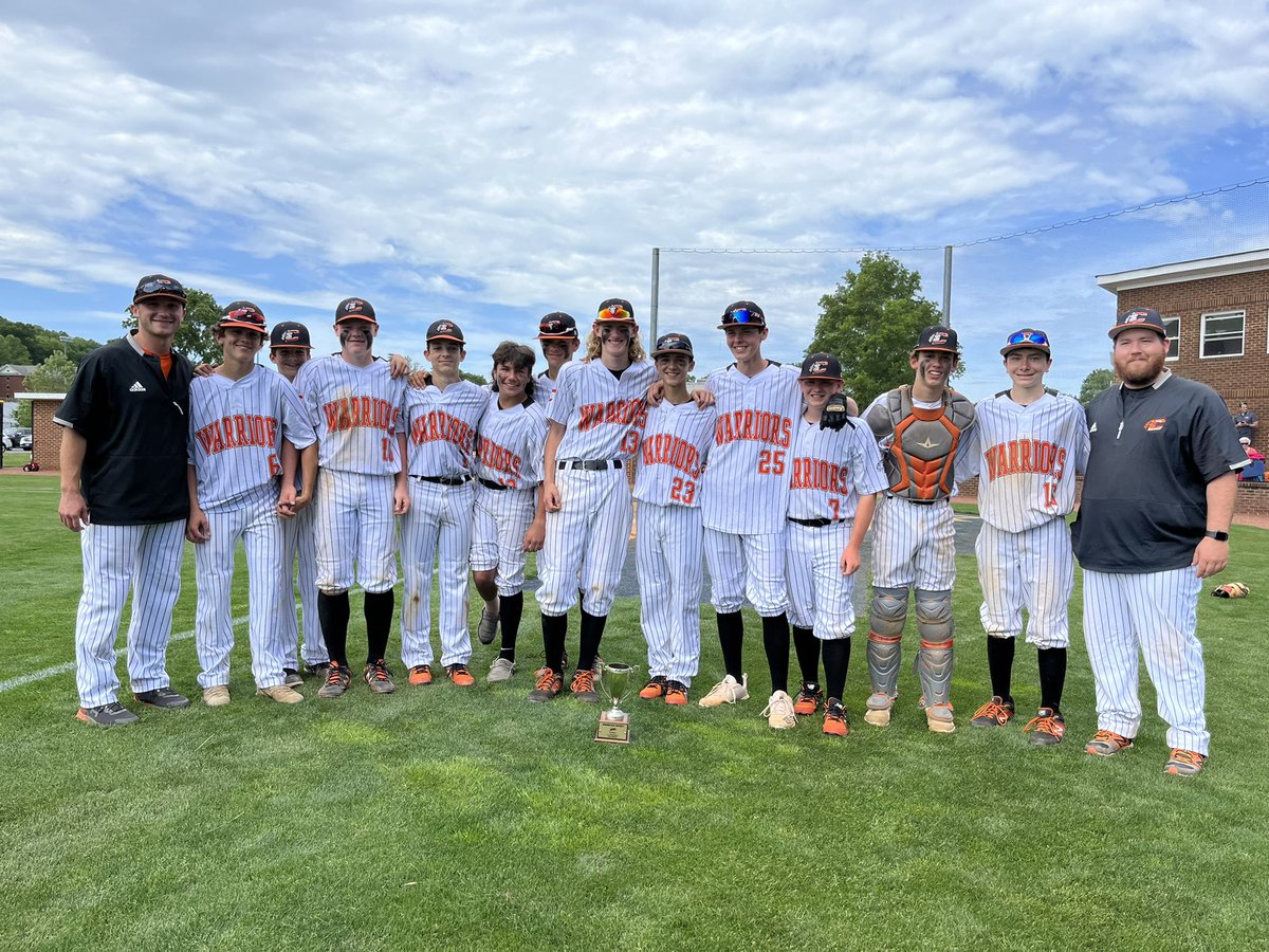WARRI0RBASEBALL's tweet photo. How about them Warriors!  District JV Championship Game:  Chilhowie 7 Lebanon 1. 2022 JV Hogoheegee District Regular Season and Tournament Champions.  Final Record:  17-4. #warriorpride https://t.co/Iq8aY0xVLh