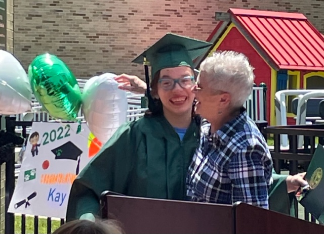 The R.A. Horn Outstanding Achievement Award is presented to one exemplary student from each of Ohio's sixteen State Support Team regions. This award was established thirty-four years ago by the Ohio Department of Education.  Congratulations to Kay Craft!