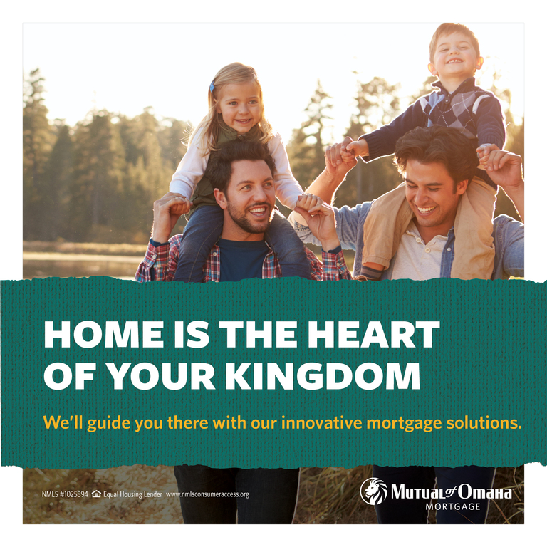 Picturing your perfect kingdom? Make homeownership a reality with Mutual of Omaha Mortgage. 

Ready to get started? Apply today! 1-800-24-RATES  📲

#MutalMortgage #Homeownership #DreamHome #PicturePerfect