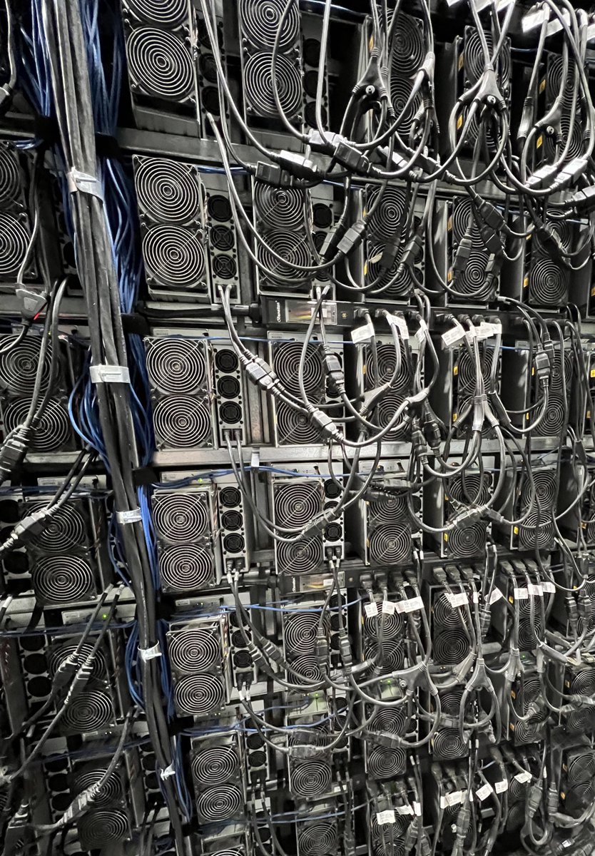 Some pics from our new facility:

Very optimistic about Bitcoin mining overall, hash coming to the United States, and the positive effect on energy grids around the world!