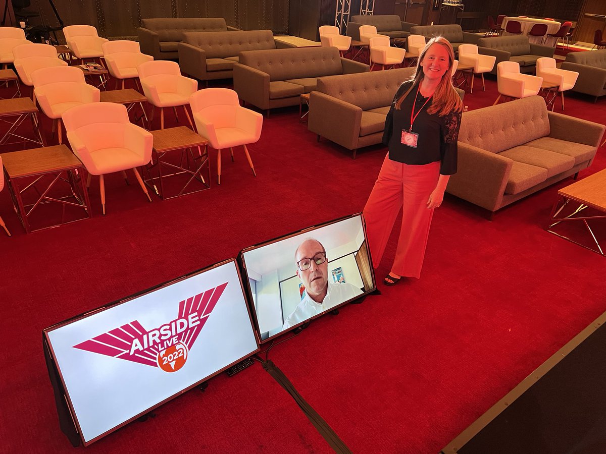 allenlucy's tweet image. Sound check done. #airsidelive #dataandtechaid #trustdatarevolution