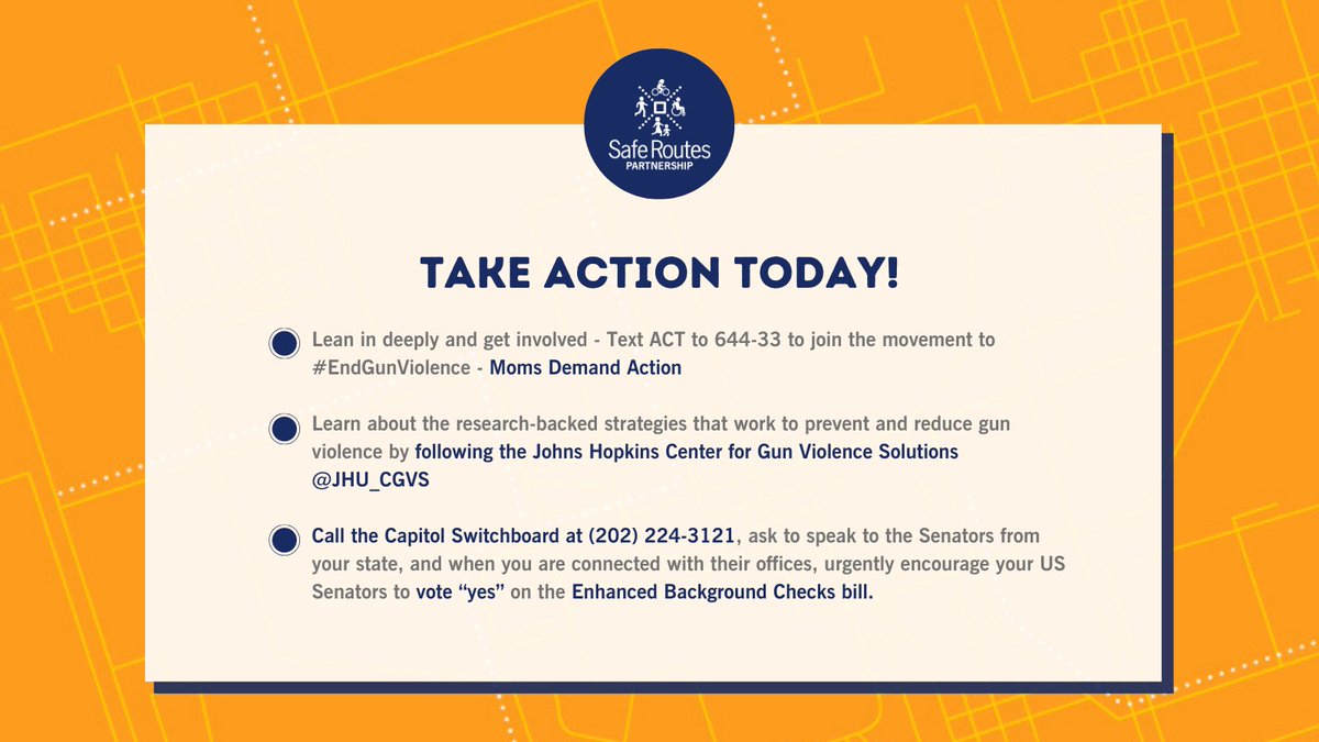 "As an organization dedicated to safety for children as they move throughout their communities, we are heartbroken, we are angry, and we continue to be motivated to make change." Read our statement on the #Ulvalde school shooting &amp; call to #EndGunViolence bit.ly/3GgMHoK
