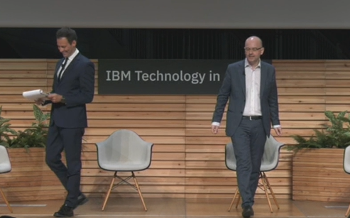 <a href="/ballanmarco/">marco ballan</a> oggi 25 magio a #IBMTechinAction si è parlato di  innovazione. Fondamentale la capacità di ascoltare e creare in sinergia con clienti ed ecosistema. #LetsCreate !