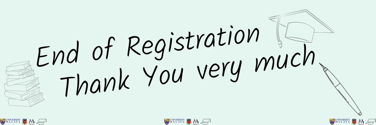 MEDxUM's tweet photo. Greetings everyone! Our registration has finally come to an end. Thank you for signing up to our event.  

Our team is working all out to bring you the best experience. Now, all that is left to do is wait! And, stay tuned for the event! https://t.co/lhAsGWc1VN