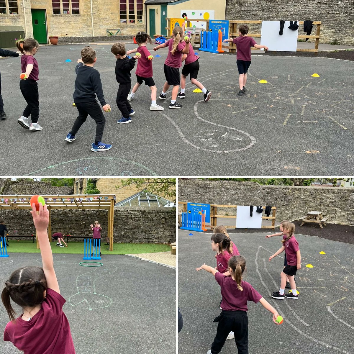 UpandUnderSport's tweet photo. Dave has been working on bowling In cricket with Acorn Class @BiburySchool. They have been working really hard on improving their technique so they can put their skills in to action in some competitive games next lesson #pe #fun #learning #positivity 🏏 https://t.co/dvMnHrJnOd
