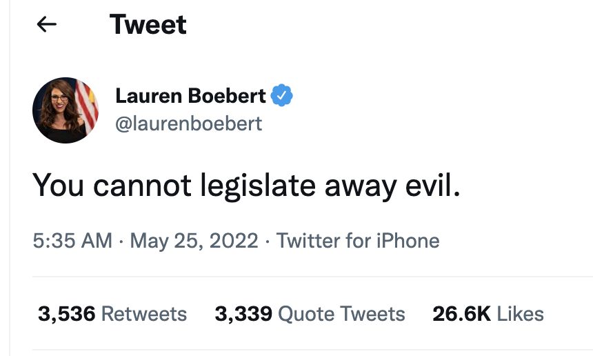 g24khamr's tweet photo. No, but you can vote it out. #TexasSchoolMassacre #RepublicansAreTheProblem https://t.co/Sg0YdLYX7V