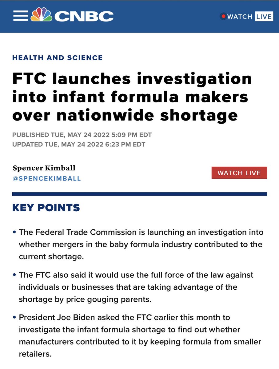 AlecStapp's tweet image. 1. Government imposes complex tariffs on foreign producers

2. Government imposes prohibitive FDA regulations on foreign producers

3. Government has monopsony power in the market via WIC

Very strong “we’re all trying to find the guy who did this” energy